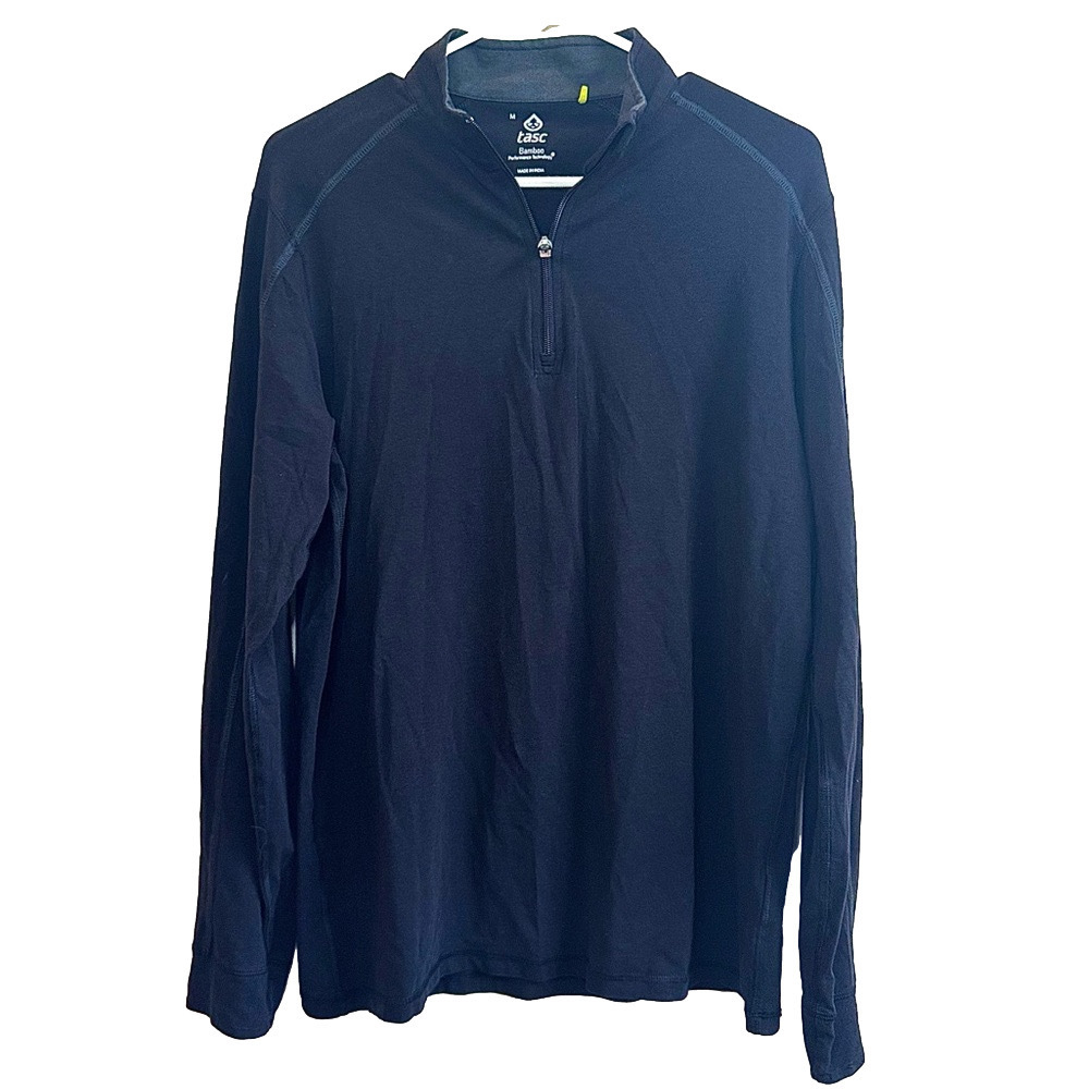 TASC ‘Carrollton’ Bamboo Lightweight Quarter Zip - Picture 5 of 11